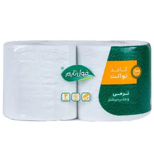 دستمال توالت فول تایم بسته 2 عددی
