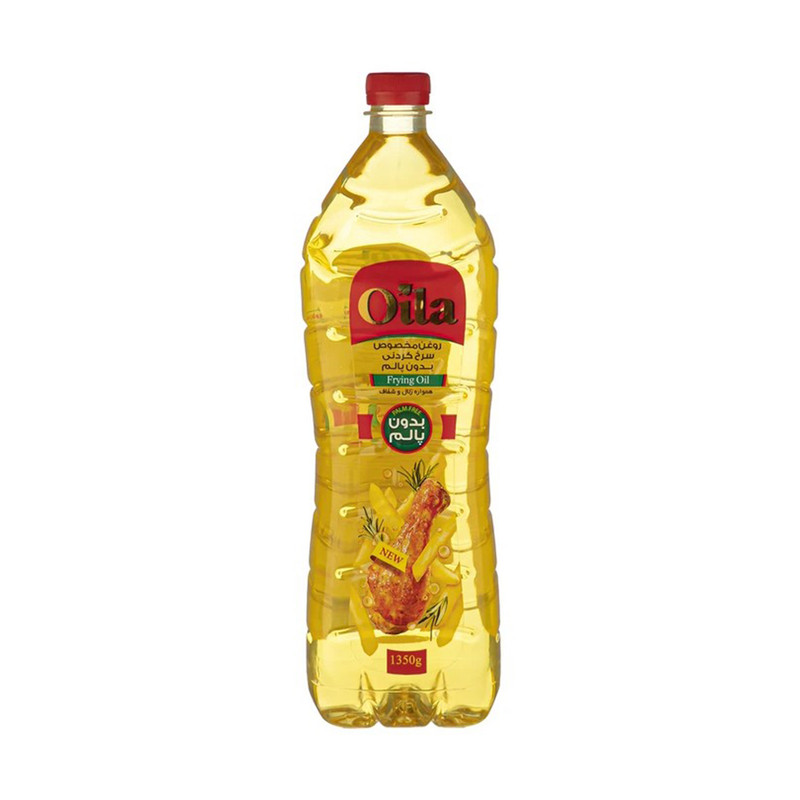 روغن مایع آفتابگردان سرخکردنی بدون پالم اویلا - 1350 میلیلیتر