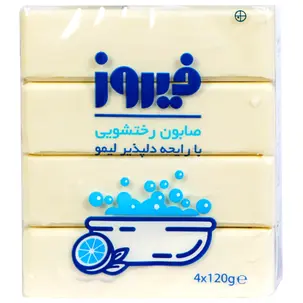 صابون لباسشویی فیروز 4 عددی