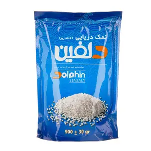 نمک دریایی تصفیه شده دلفین 900 گرمی