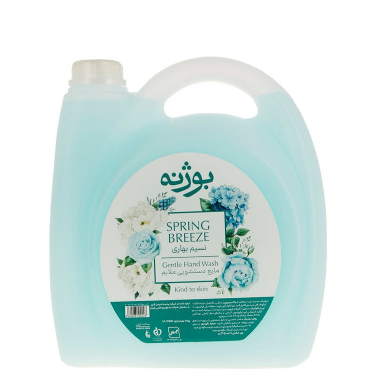 مایع دستشویی بوژنه مدل نسیم بهاری وزن 3500گرم
