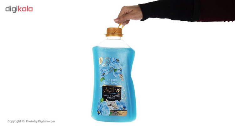 مایع دستشویی اکتیو مدل Shell & Flower مقدار 2500 گرم