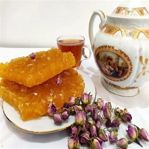 پرده نبات یزد جعبه ای ددو کیلویی