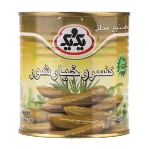 خیارشور ممتاز یک و یک درب آسان بازشو 770 گرم