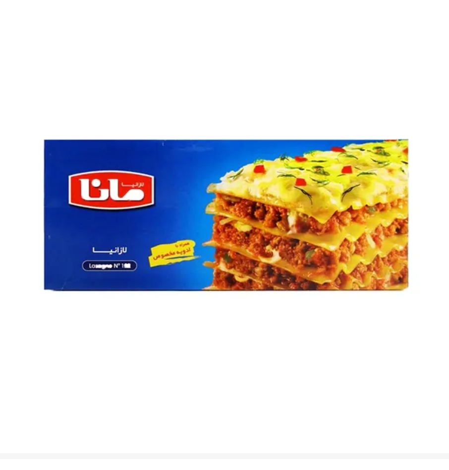 لازانیا 500 گرمی مانا
