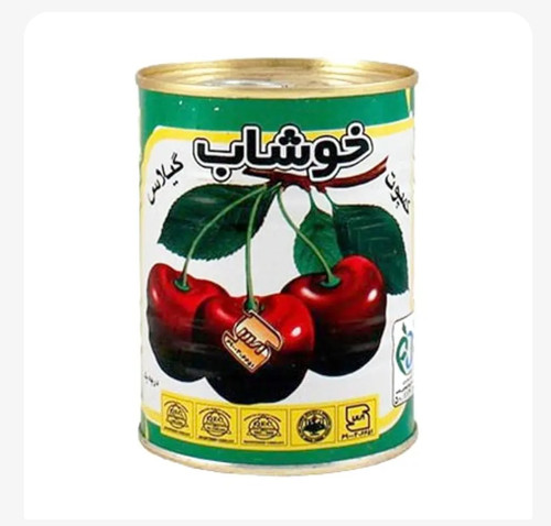 پیشنویس کمپوت گیلاس کلید دار 350 گرمی خوشاب