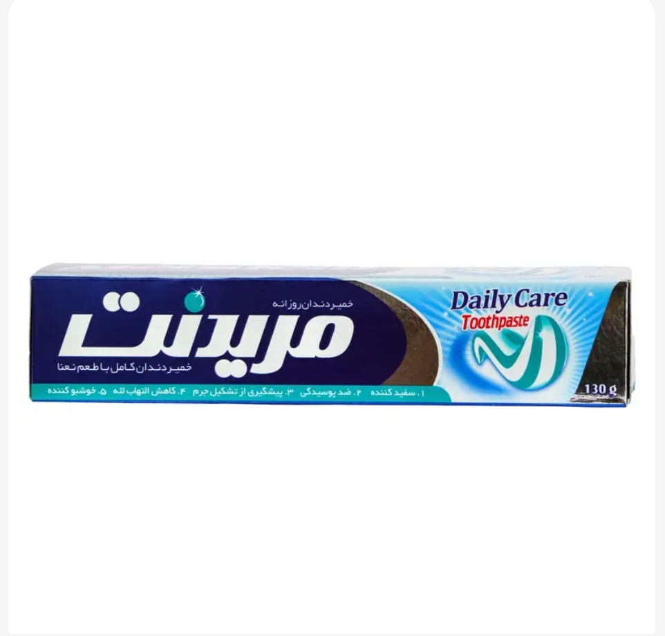 خمیردندان مرینت دو رنگ نعنایی 130 گرمی