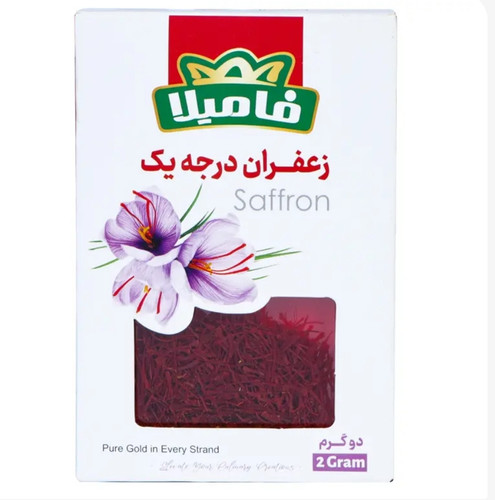 زعفران سرگل ممتاز فامیلا 2 گرمی