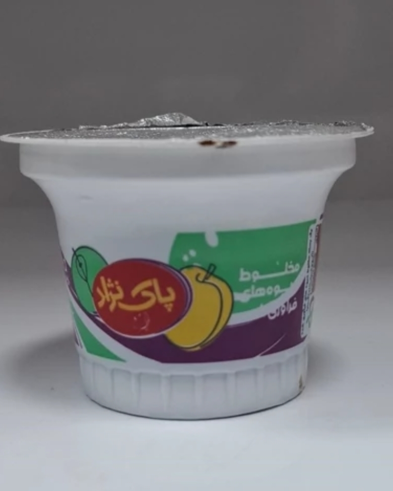 آلوچه لیوانی 90 گرم پاک نژاد