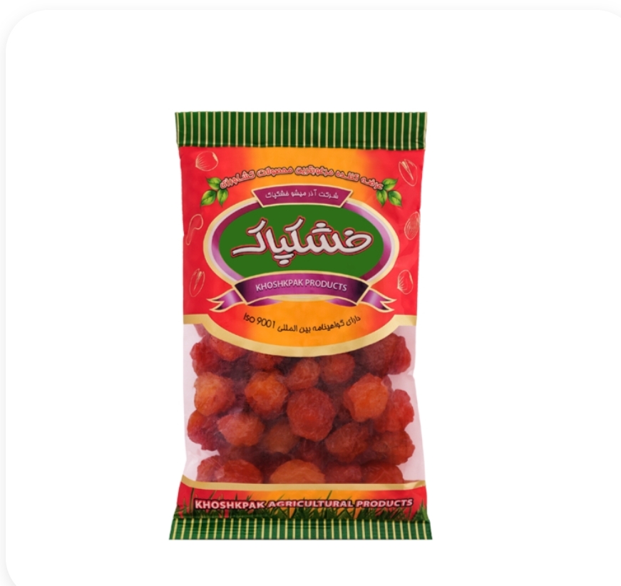 آلو زرد سلفون 450 گرم خشک پاک