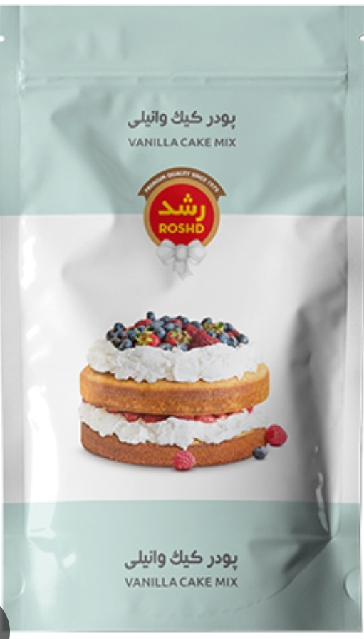 پودر کیک وانیلی 330 گرم رشد