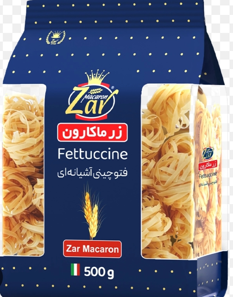 ماکارونی فتو چینی آشیانه ای 500g زر