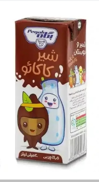 شیرکاکائو پگاه 200 میلی لیتری