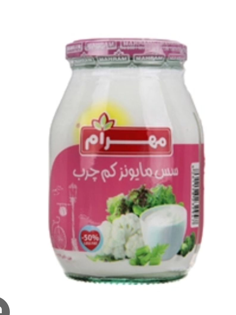 سس مایونز مهرام 460 گرم کم چرب