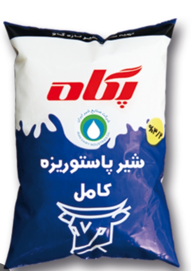 شیر نایلونی پاستوریزه پگاه 3.2 درصد چربی