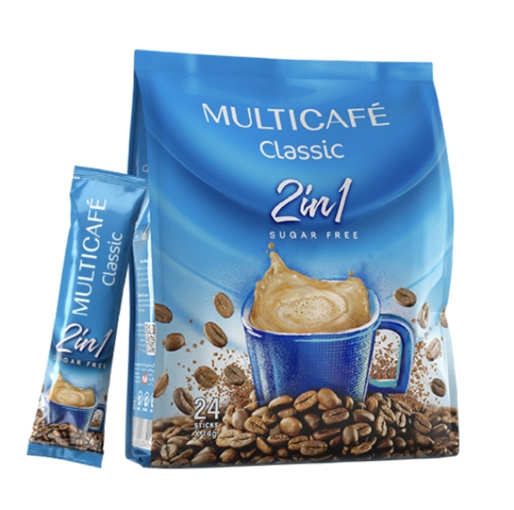 کافی میکس بدون شکر 1*2 کلاسیک 24 عددی مولتی