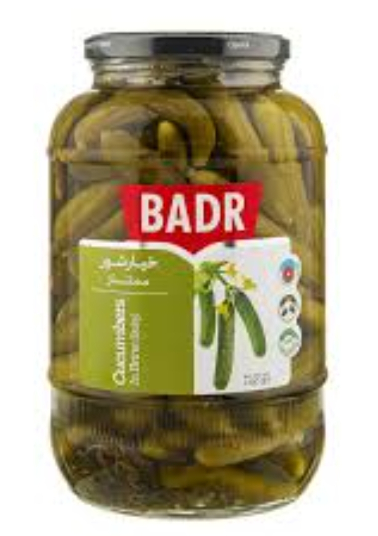 خیارشور درجه 1 بدر 1450 گرم