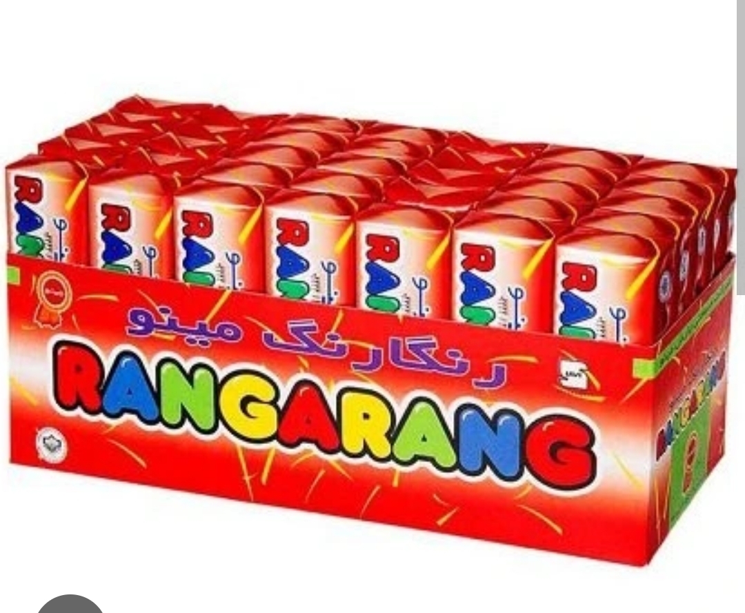 ویفر رنگارنگ مینو بسته 35 عددی