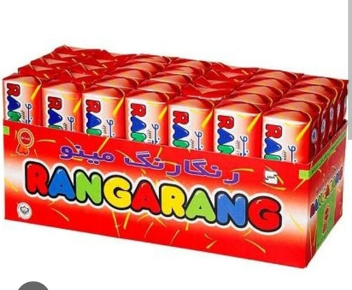 ویفر رنگارنگ مینو بسته 35 عددی