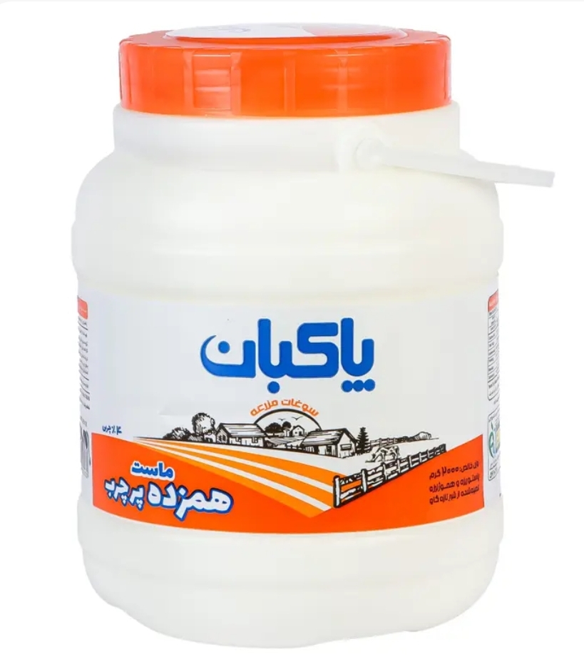 ماست همزده پرچرب 2 کیلوگرمی پاکبان