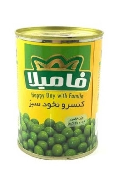 کنسرو نخود فرنگی فامیلا 400 گرم