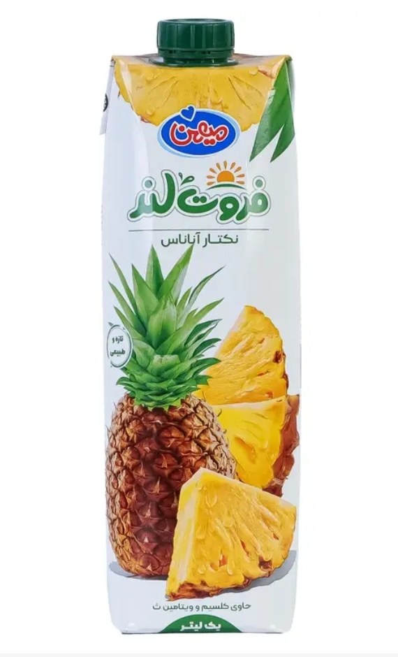 نکتار آناناس فروتلند 1 لیتری میهن