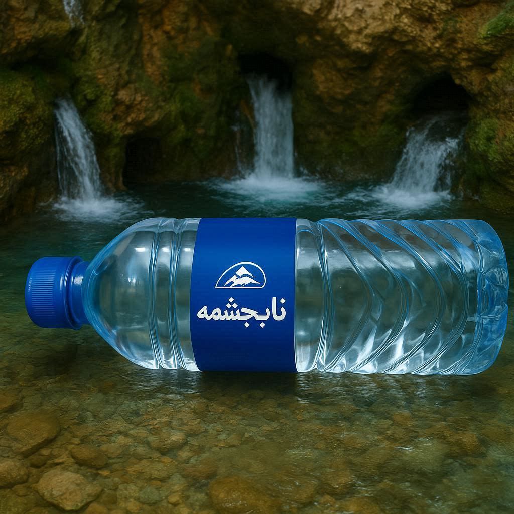 آب معدنی 500 سی سی ناب چشمه شل 12 تایی