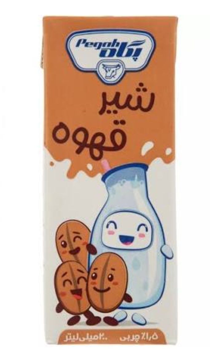 شیر قهوه پگاه شل 27 عددی