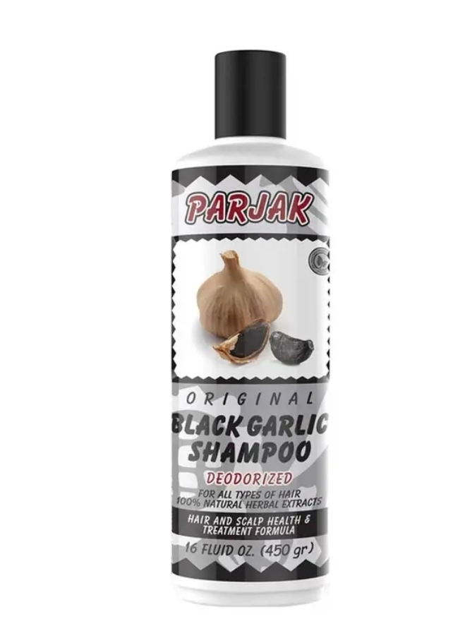 شامپو سیر سیاه پرژک 450 گرمی