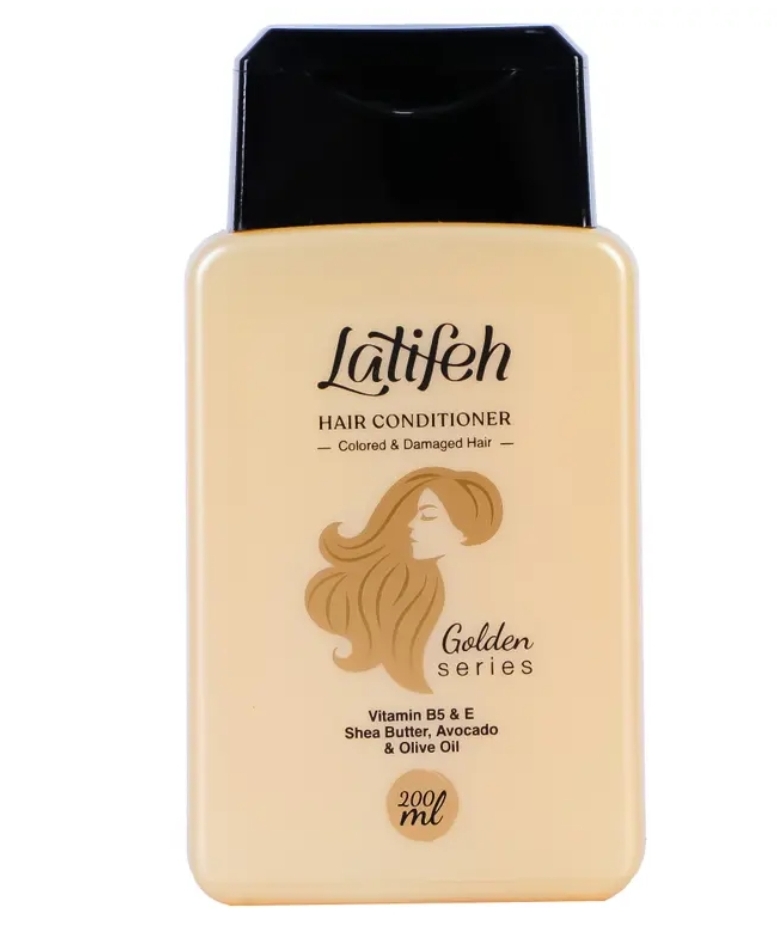 نرم کننده مو سری طلایی 200ml لطیفه