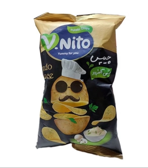 چیپس آلفردو 105 گرمی وی نیتو
