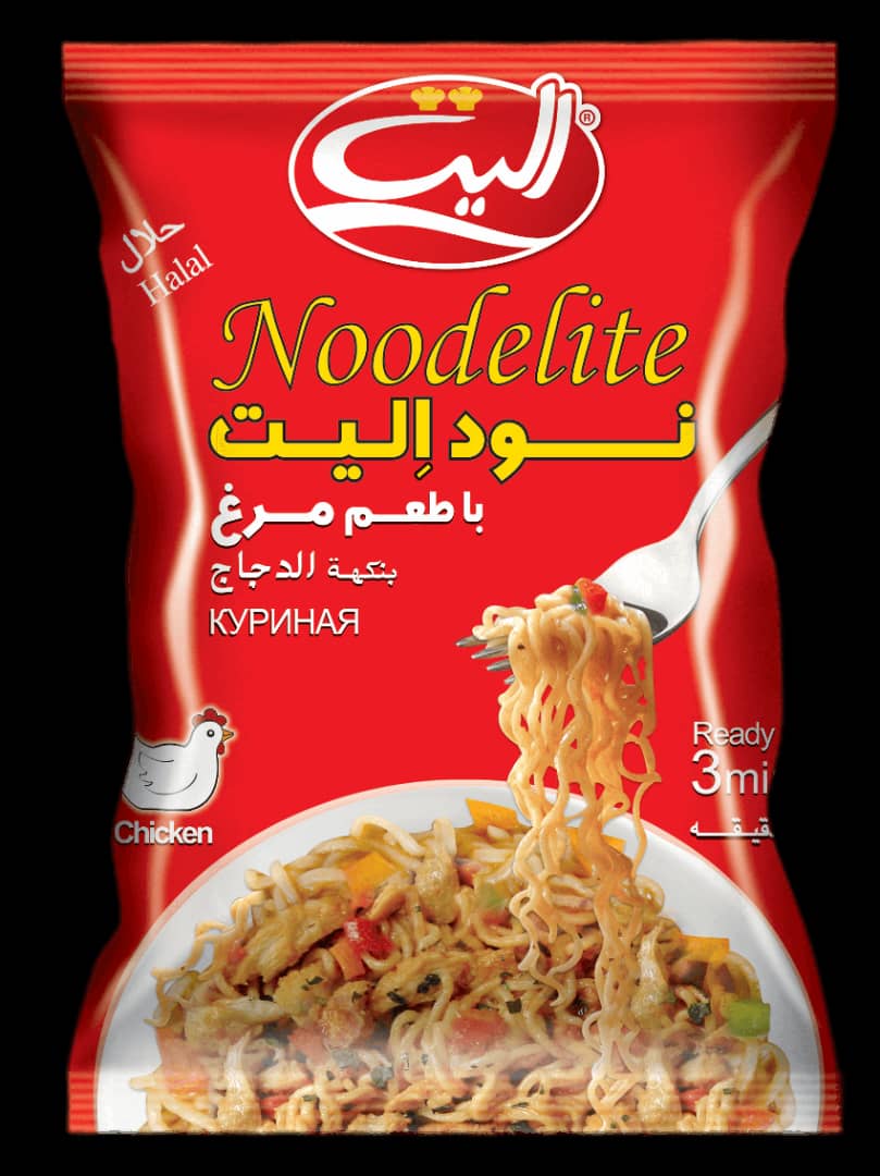 نودل با طعم مرغ الیت 75 گرمی