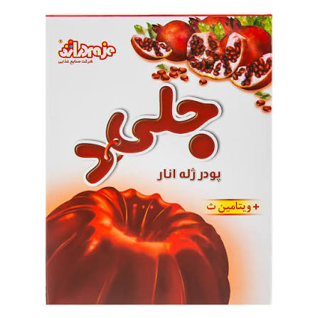 پودر ژله 100 گرمی انار دراژه