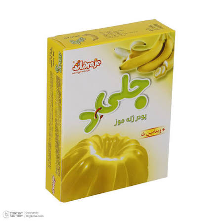 پودر ژله 100 گرمی موز دراژه