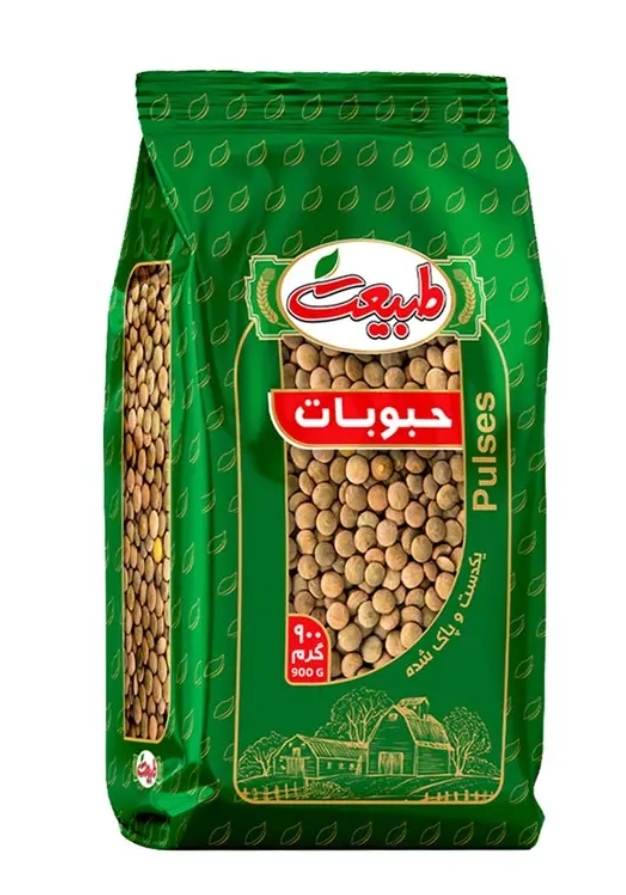 عدس درشت 900 گرمی طبیعت
