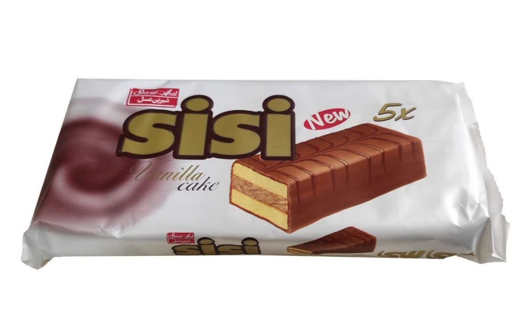 کیک روکش کاکائو سی سی شیرین عسل - 30 گرم