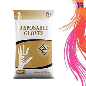 دستکش یکبارمصرف 100 عددی زیبا
