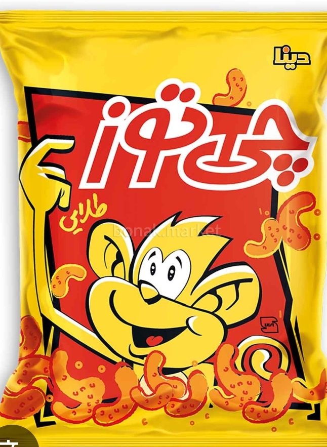 اسنک طلایی ویژه 50 گرمی چی توز