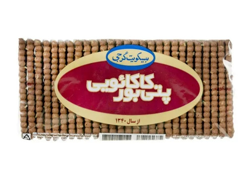بیسکوئیت پتی بور کاکائویی 200 گرمی گرجی