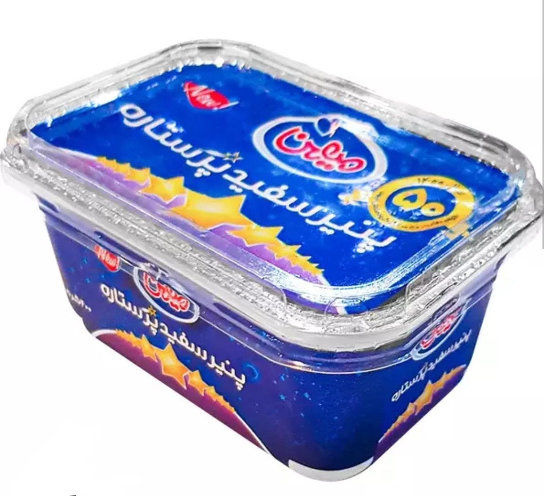 پنیر سفید پرستاره 400 گرمی میهن