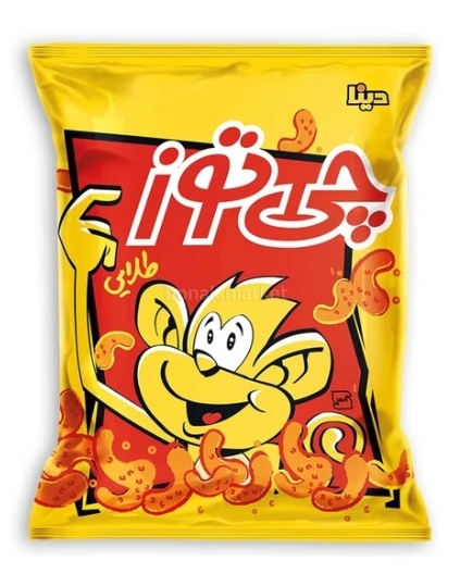 اسنک طلایی 90 گرمی چی توز