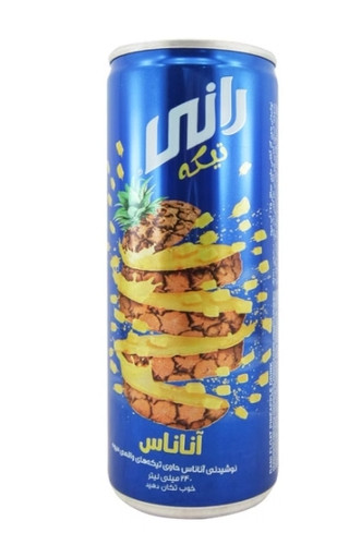 آبمیوه آناناس با تکه های میوه 240ml رانی