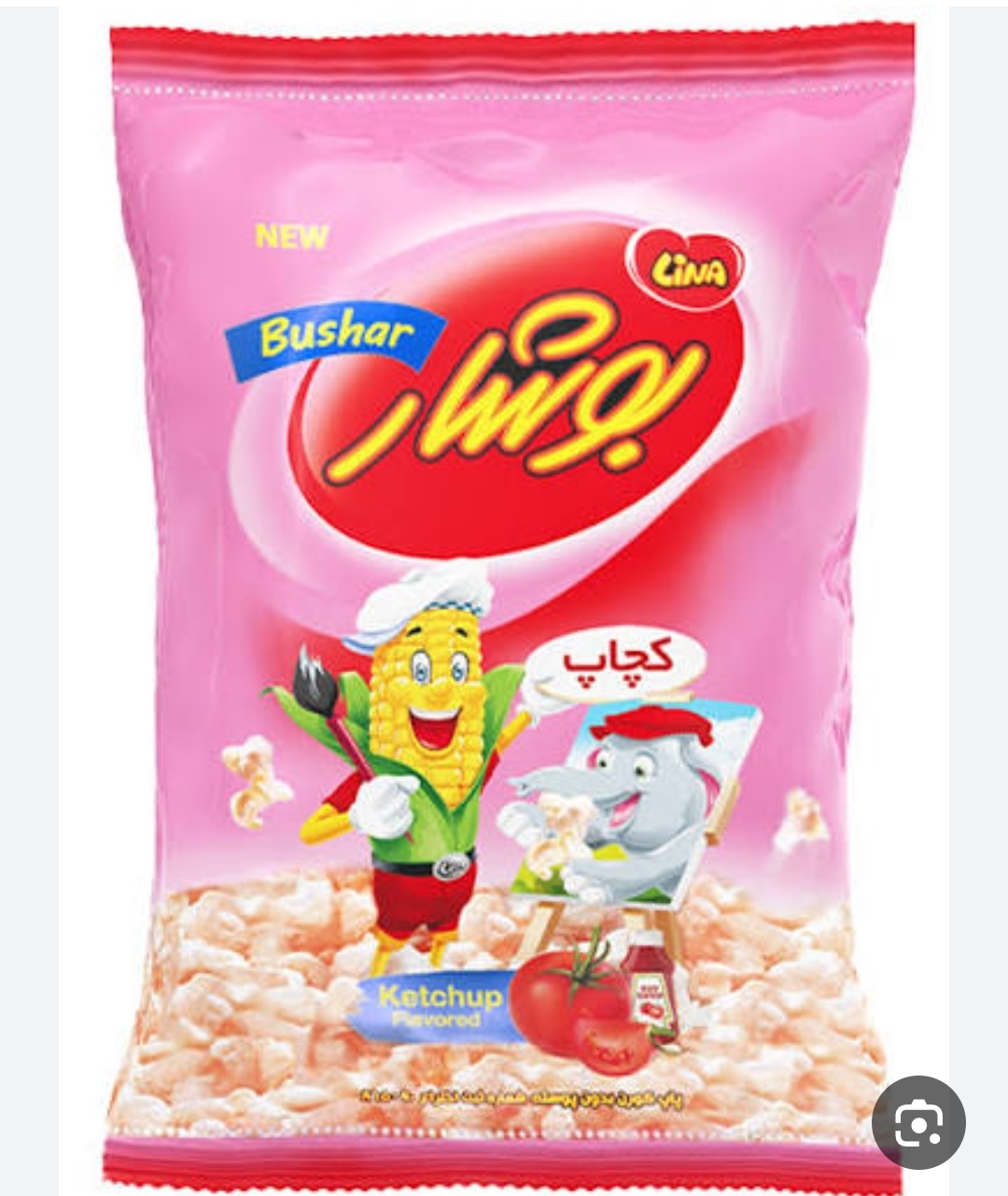 بوشار لینا کچاپ ۸۰گرمی
