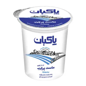 ماست پرچرب پروبیوتیک 3% چربی پاکبان 450 گرمی