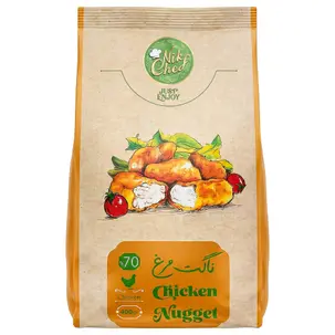 ناگت مرغ 70% منجمد 400g نیک شف