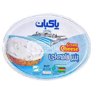 پنیر خامه ای 200 گرمی پاکبان