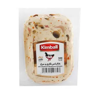 کالباس60% مرغ و قارچ کیمبال 300 گرمی