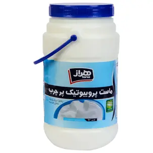 ماست پرچرب پروبیوتیک هراز 1/8 کیلوگرمی